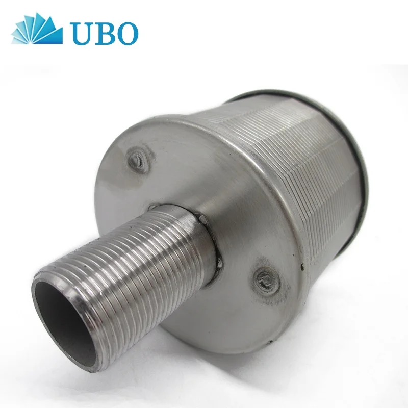 supplier SS wedge wire screen ss316l steel water nozzle filter for activated carbon