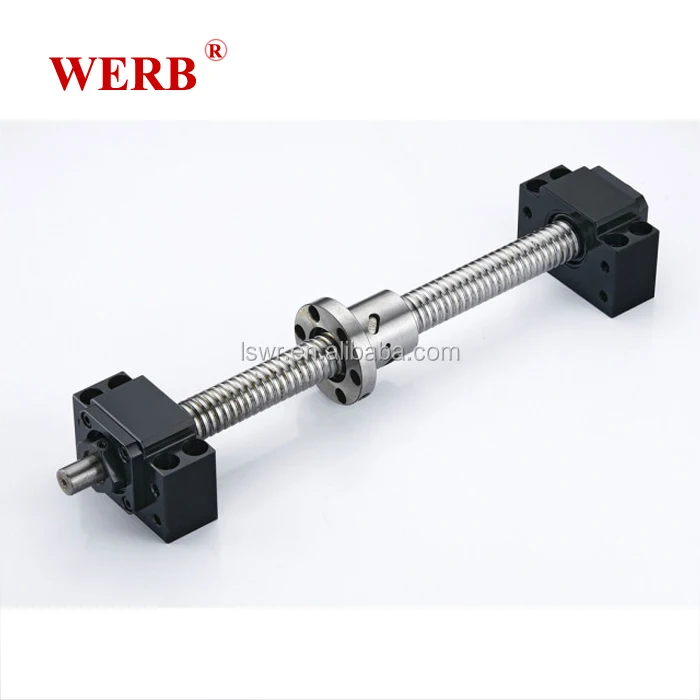Linear Motion Sfu4008 Ball Screw- Effective Length 550mm And Screw Ballnut With End Support Bk/bf12 And Coupling 5x10mm Couplers