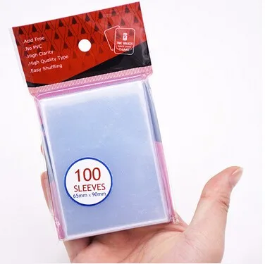 Nice printing durable anime card protector sleeves