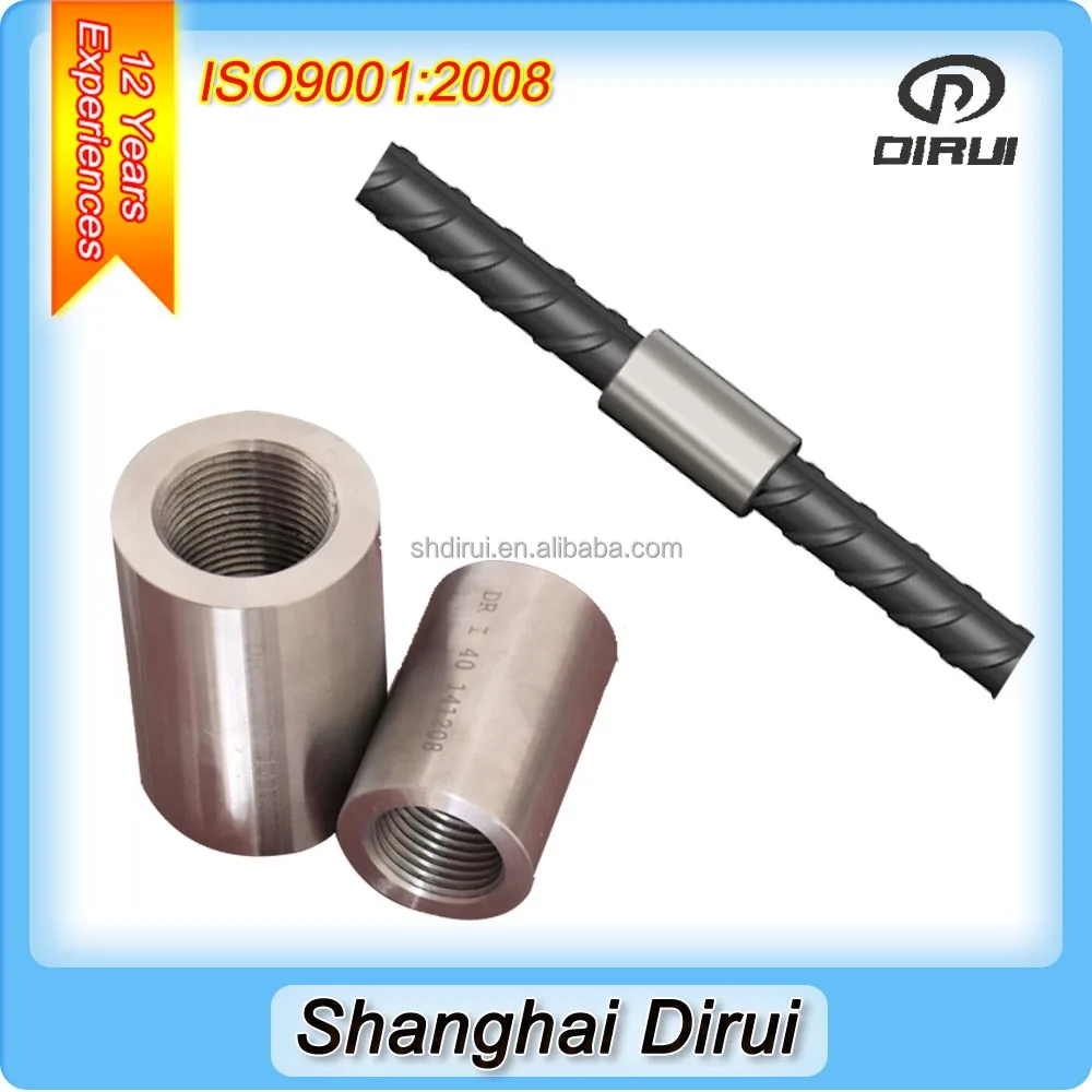 Rebar splice coupler for joining steel bar connector D12-50mm