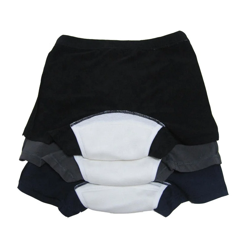 
Incontinence Underwear Washable Boxer Brief for Men 