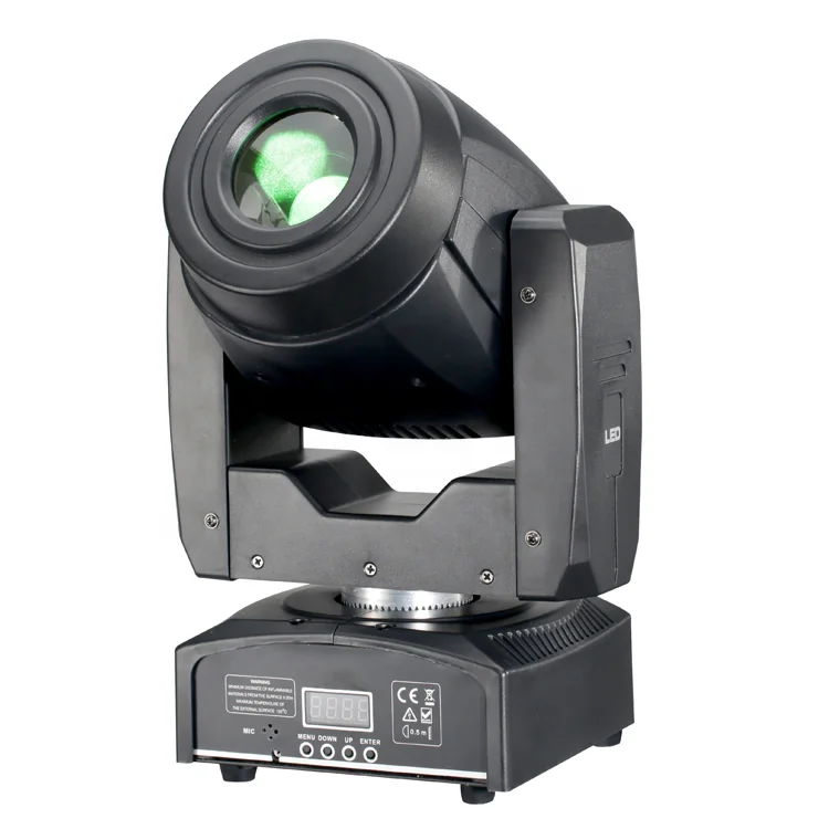 Elaborate rotation gobo focus white spot prism 60w led wash moving head