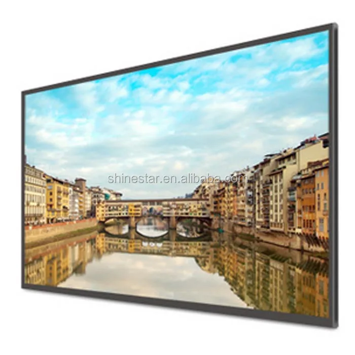 wall mounted hotel restaurant 43 inch LED LCD digital video AD playback monitor