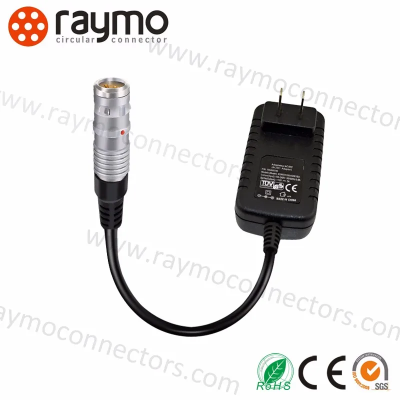 Cable Assembly circular connector FGG To D tap Power Cable