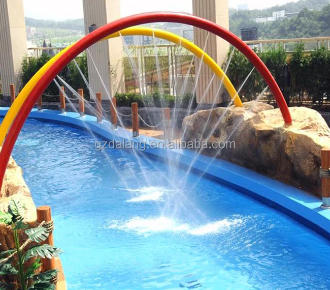 Lazy River Water Park Play Equipment for Adults Kids Outdoor Fiberglass Indoor Steel for Pool Home Residential Public Areas