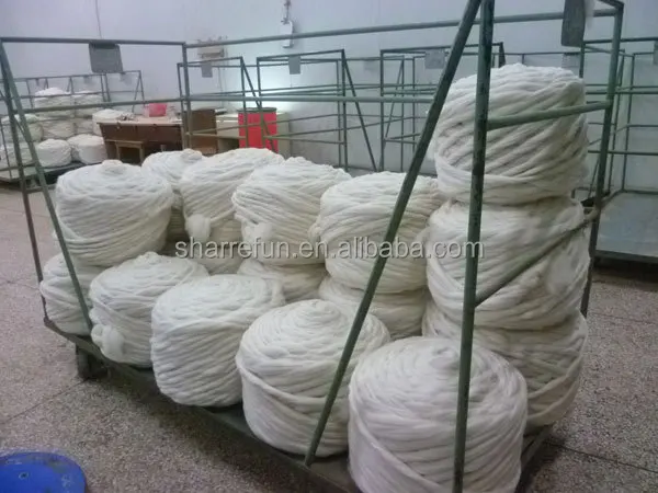 
Оптовая продажа с завода, топы из овечьей шерсти, белый 19, 5mic/44 мм 