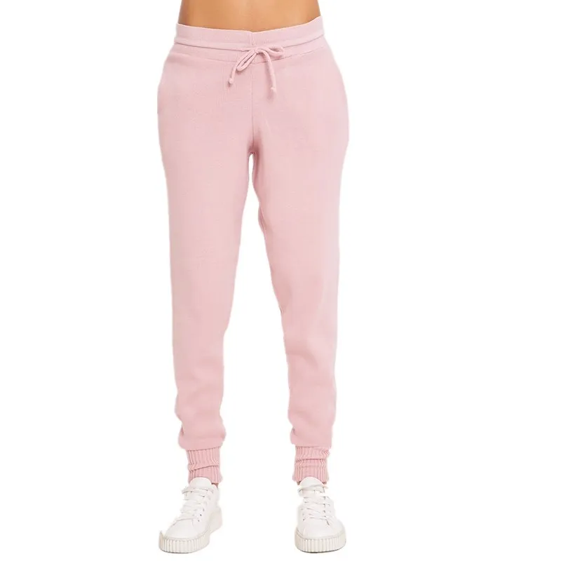
Wholesale manufacturer custom knitted women two piece lounge set 