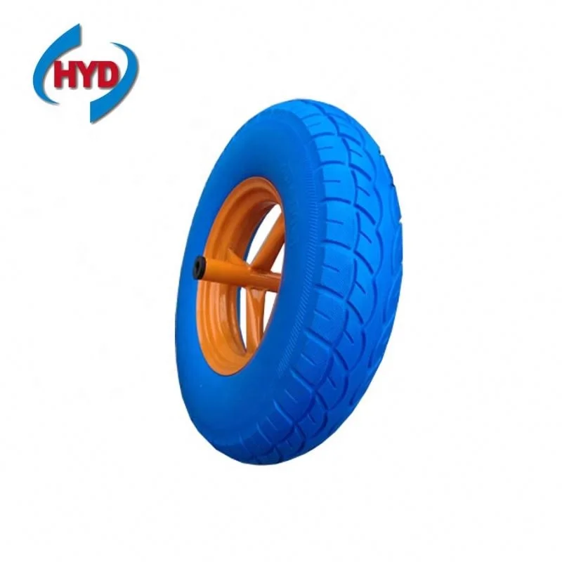 trolley barrow tyre pu foam wheel