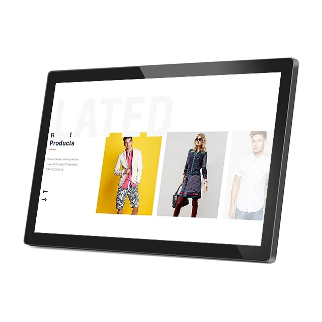 WF2403T 24 inch Touch Screen LCD Indoor Advertising Screen Digital Signage RK3399