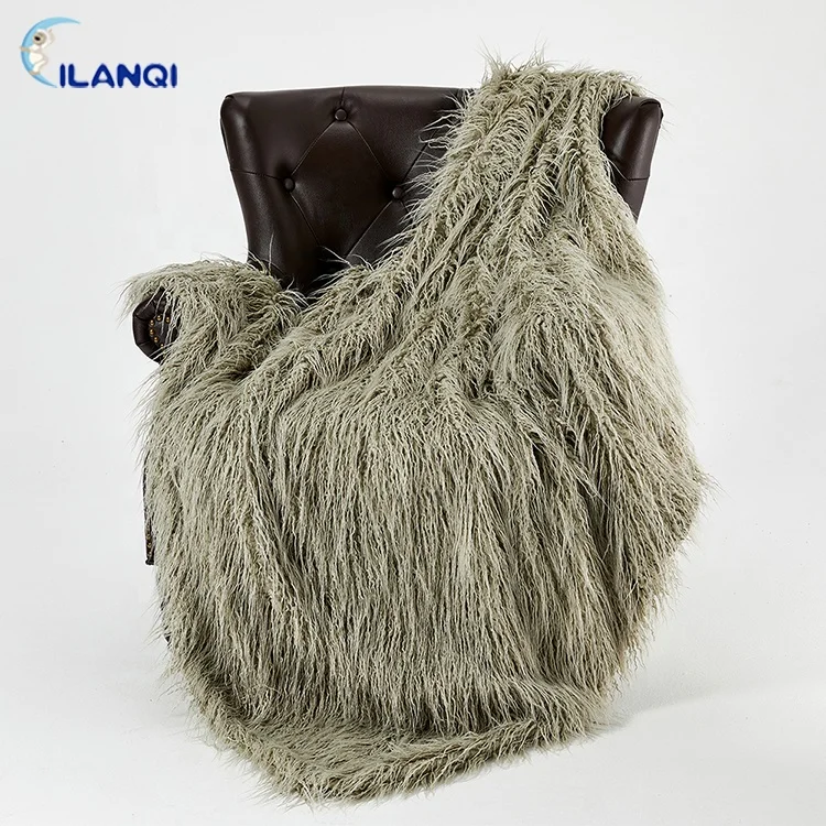 100% polyester pink PV plush blanket mongolian lamb fur blanket Pink Sherpa Blanket