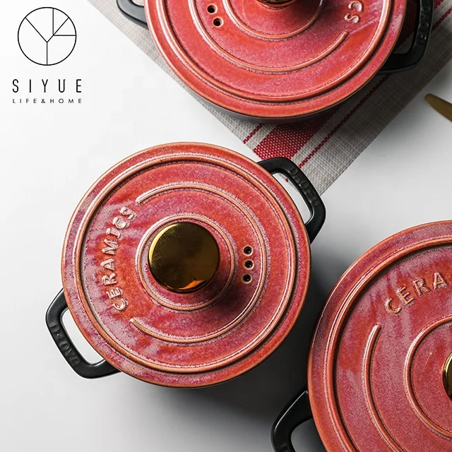 China yummy food high temperature resistant retro stew clay pot 1825