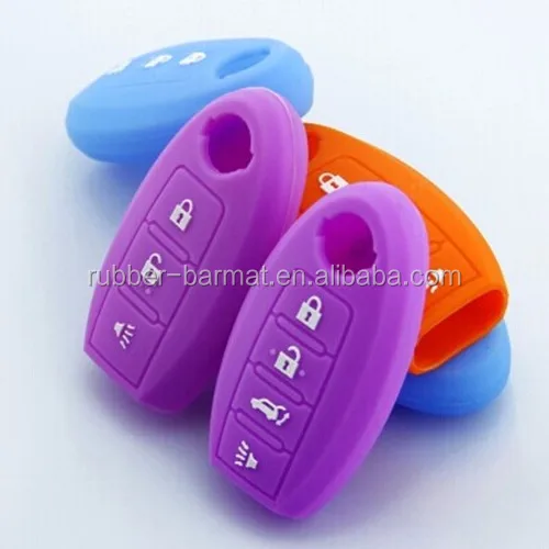 Custom Various Car Logo Models Remote Control Key Case Silicone Car Key Cover