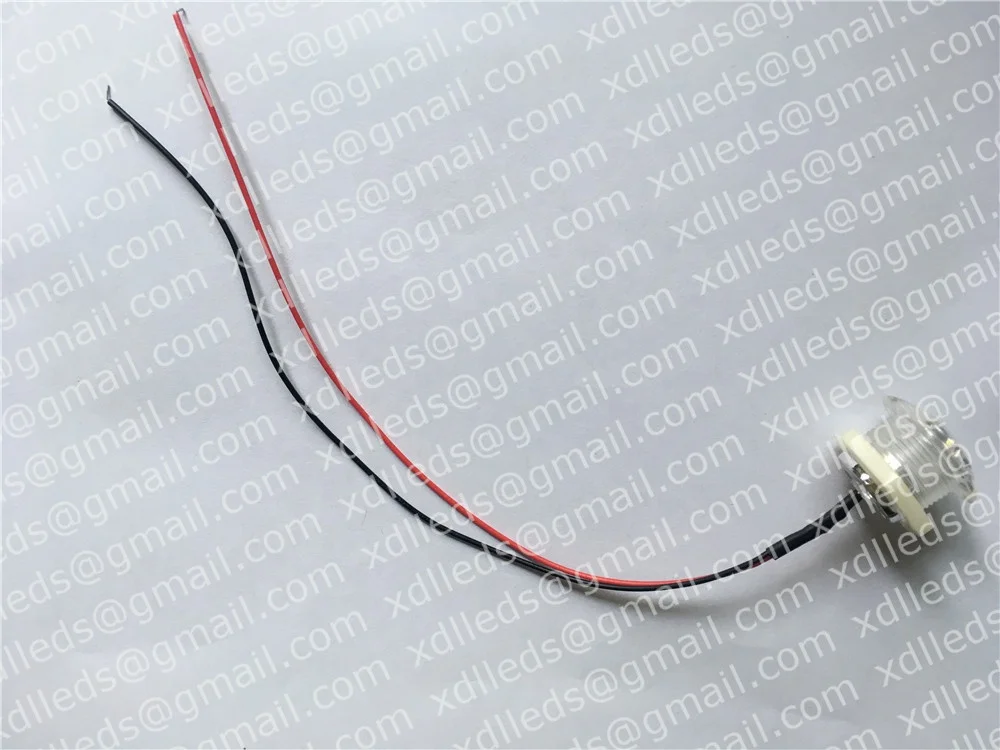 20cm wire DC 5V 12V 5mm yellow / amber led lamp with lens for traffic guiding light 2024 wholesale