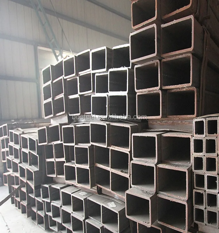 
ERW Welded Round Square for every inch black iron pipe in good price for sale from Tianjin,China 