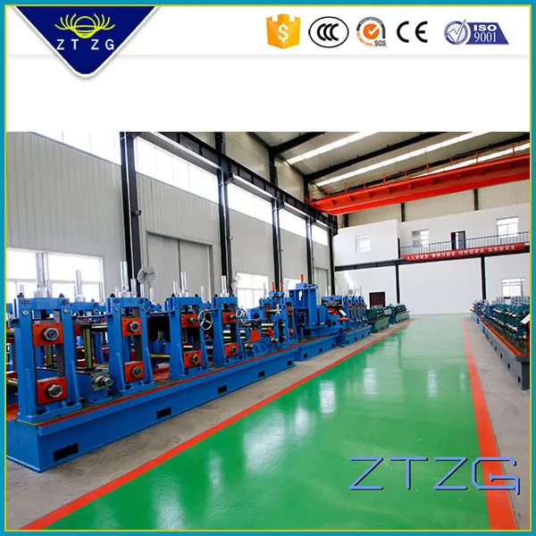 ERW steel pipe making machinery/tube mills