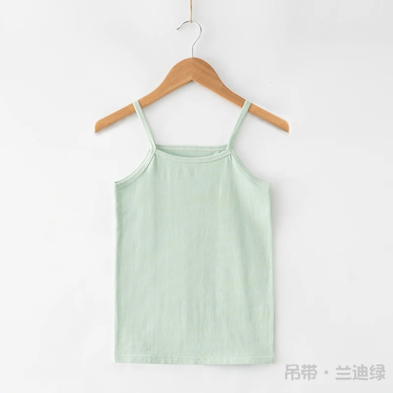 
Girls Solid White Tagless Cami Super Soft Undershirts (3/Pack) 