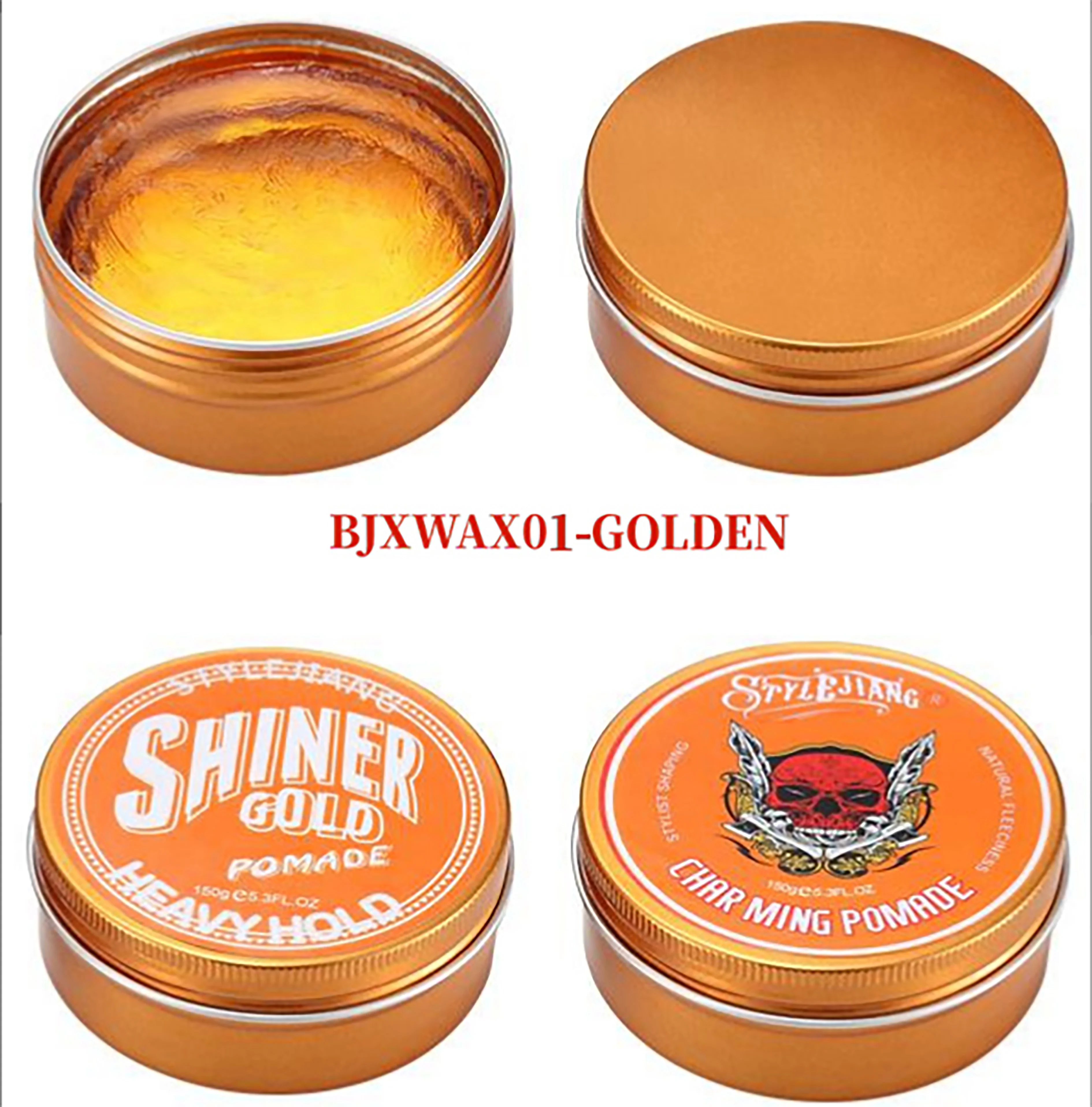 Wholesale Premium Temporary Hair dye Growth Pomade Coconut Cream Water Based Hair Wax with Private Label Styling Product