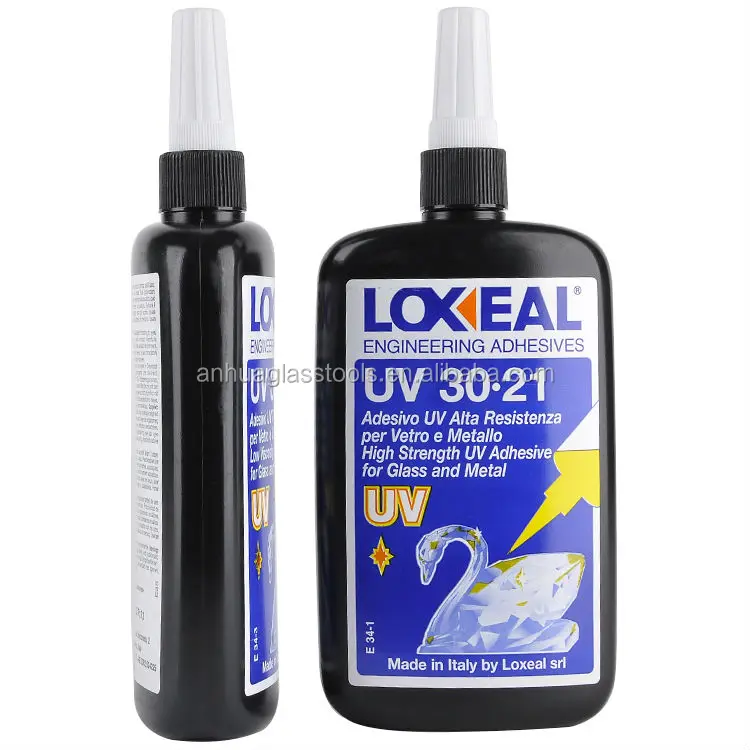 Same as Loxeal UV adhesive/UV Glue for Crystal to Metal Sticking