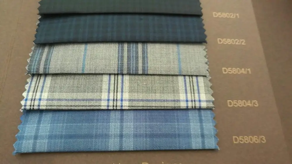 Fancy Design Super Merino Wool fabric Italy for men business suit in stock lot