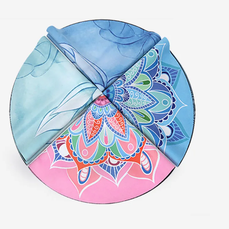 hot selling round yoga mat/ meditation mat /kids climbing mat