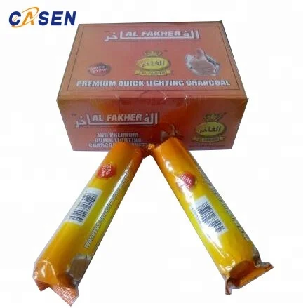 Уголь для кальяна, быстрое воспламенение, длительное время горения