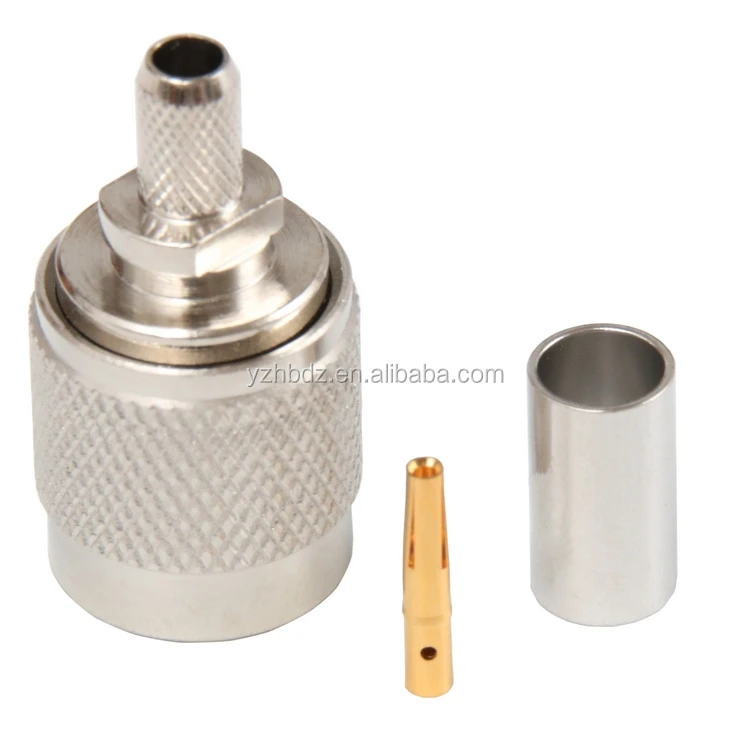 
Hongbo TNC Male Connector For RG213 SYV-50-7-1 RP TNC RF Connectors 