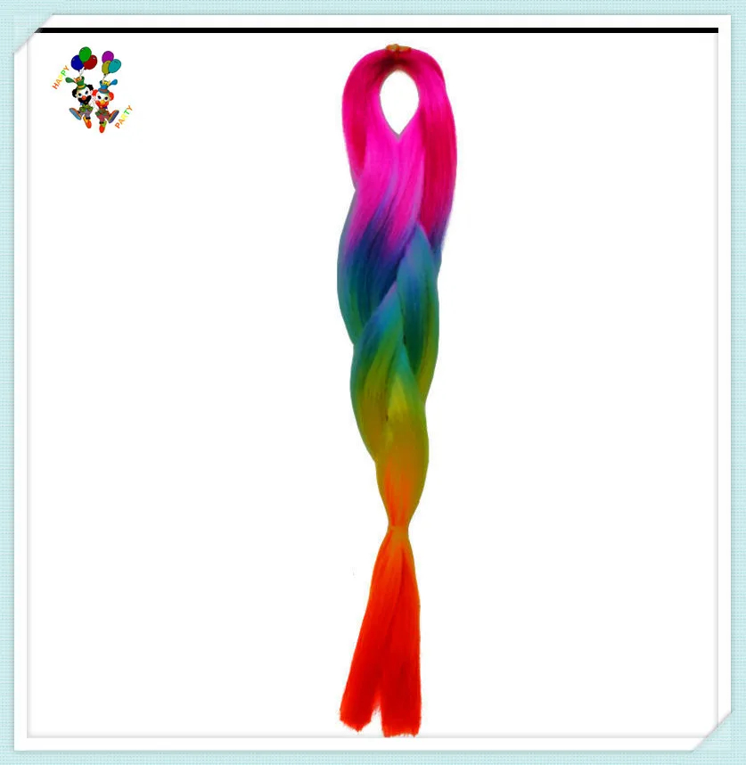 Cheap Ladies Colors Long Jumbo Synthetic Hair Pieces Braids HPC-1433