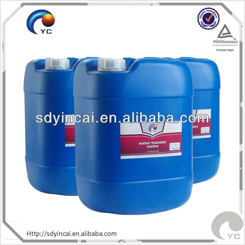 Water transfer printing material solvent basic series model 808 & model 809 peel off lacquer/coat 1 KG package