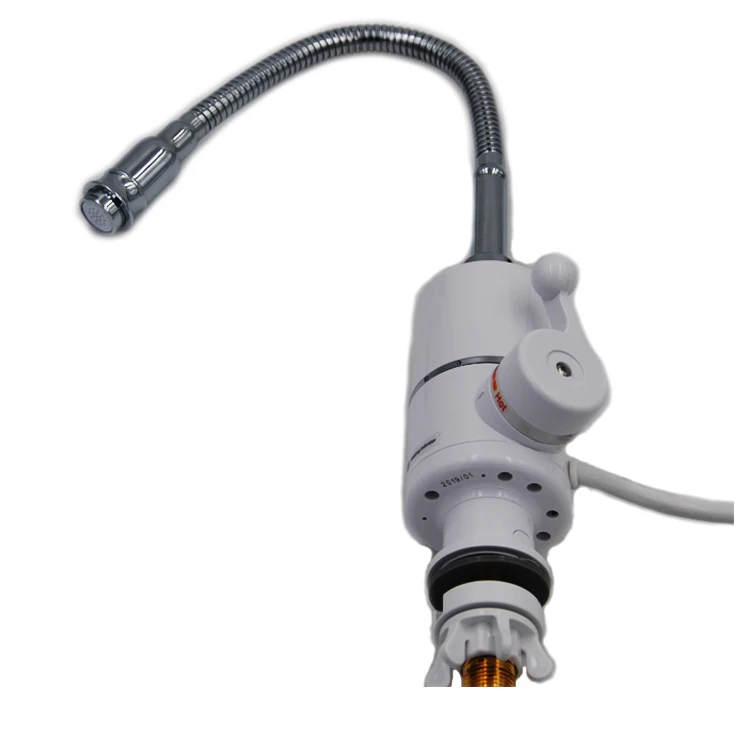 Hot selling 220V 3000W 5s instant water heater tap for kitchen instant hot water tap for bathroom NBYT-311W