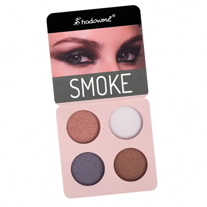4 Colors waterproof Portable Long lasting Eye shadow Palette set