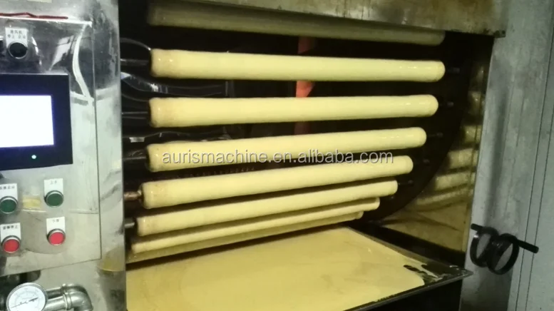 Good Quality Single/6 pieces /12 pieces baumkuchen rings cake making machine