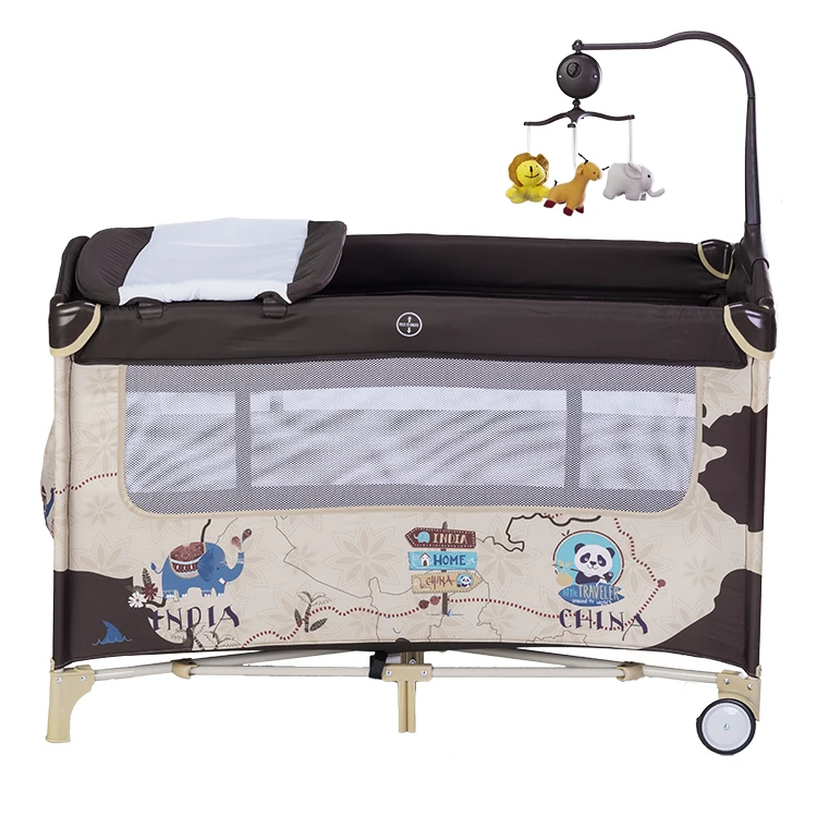 OEM cheap Best selling portable baby playpen bed
