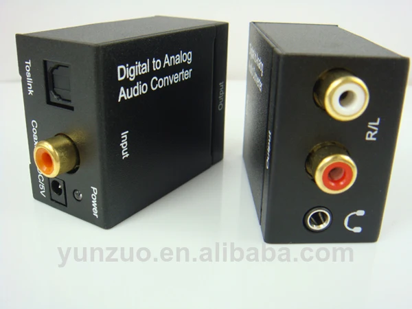 цифро-аналоговый аудио конвертер 5.1 металлический корпус