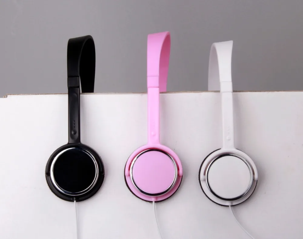 kid stereo headset small kid headphone with Volume control hearing protecting