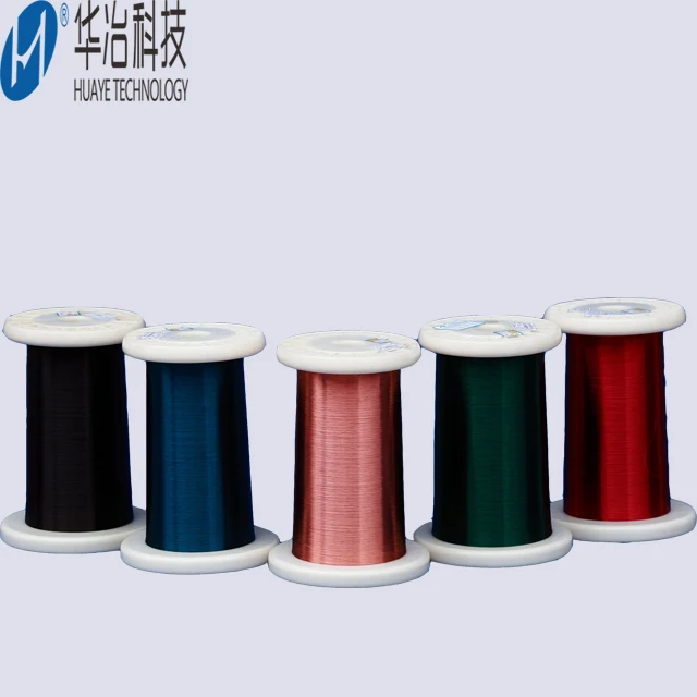 self bonding polyurethane red color enameled copper magnet wire