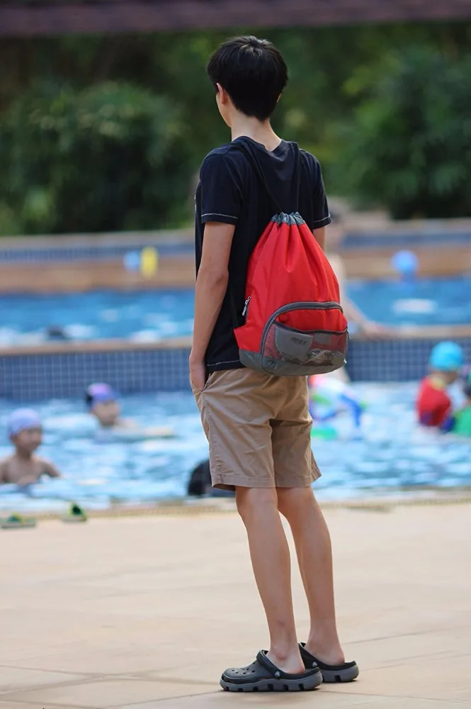 Оптовая продажа, водонепроницаемый спортивный рюкзак для плавания и спортзала, рюкзак с ремешком и логотипом на заказ 2021