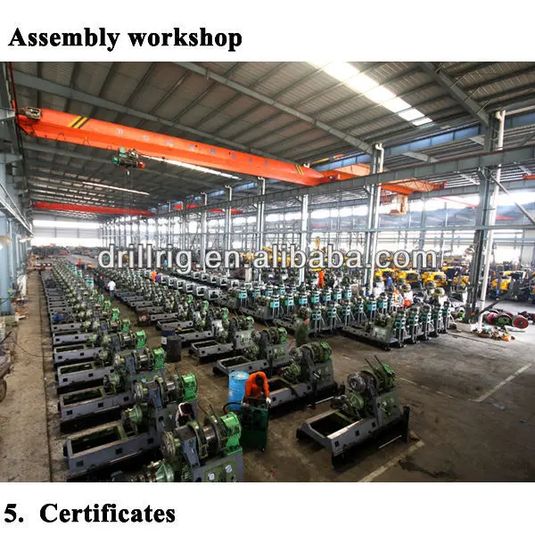 Wells Wireline diamond core drilling rig HXY-44T integrated main machine with drill tower mast derick 1000m  capacity diesel