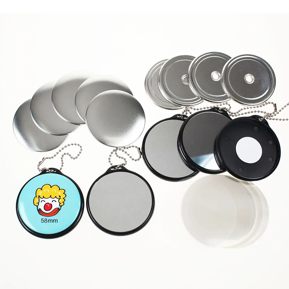 Зеркальный значок ID 58 мм