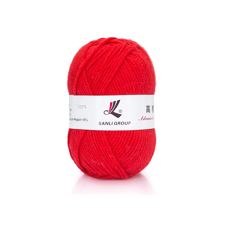 
High Quality Worsted Super Soft Dyed 100 Hand Knitting Cashmere Yarn 