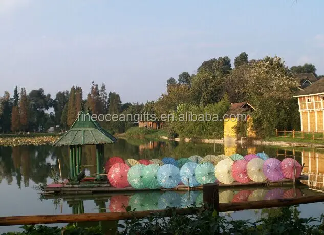 Wholesale Fashion Luxury Professional Portable Foldable Bamboo Wedding Umbrellas