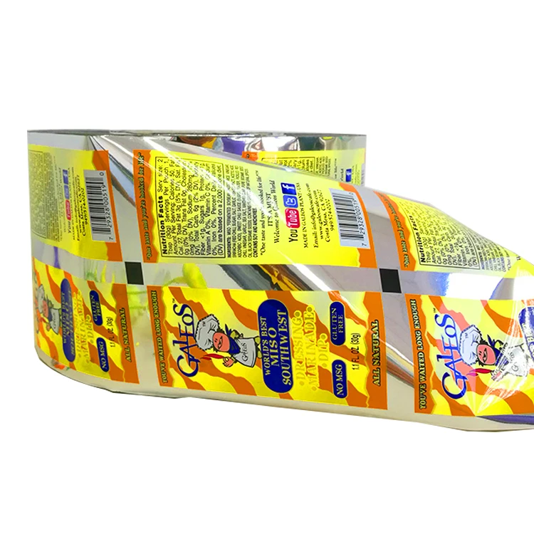 Индивидуальная упаковка для пищевых продуктов, пластиковая рулонная пленка, низкая цена от производителя в Гуанчжоу