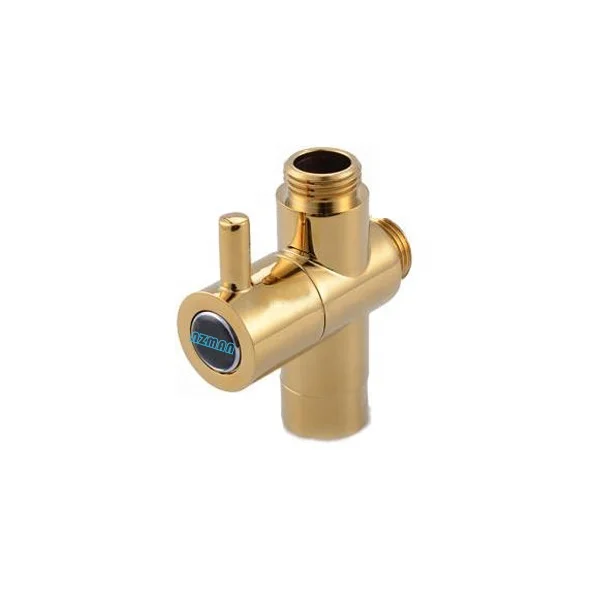 NZMAN Premium Metal Sprayer for toilet clean ,Golden Handheld Muslim Shower,Gold PVD Brass Shattaf Bidet Diaper Sprayer 014-G-P2