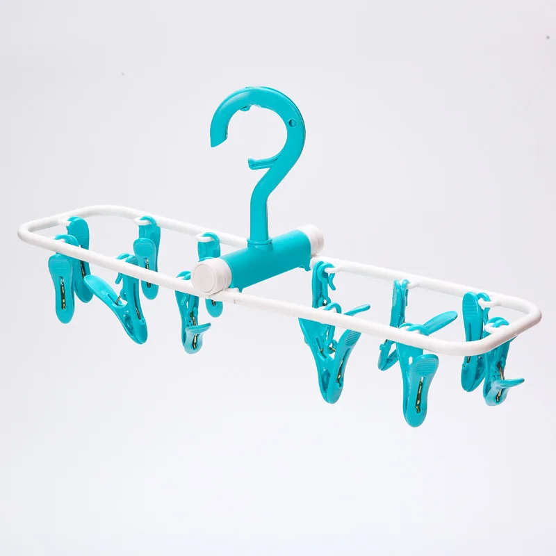 OEM Factory Direct Round 12 Plastic hanger Clips Clothes Hanger with Pegs