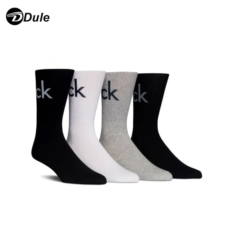 
white black oem custom design men crew sport sock with logo custom socks bamboo cotton fashion sox custom sock for women and men 