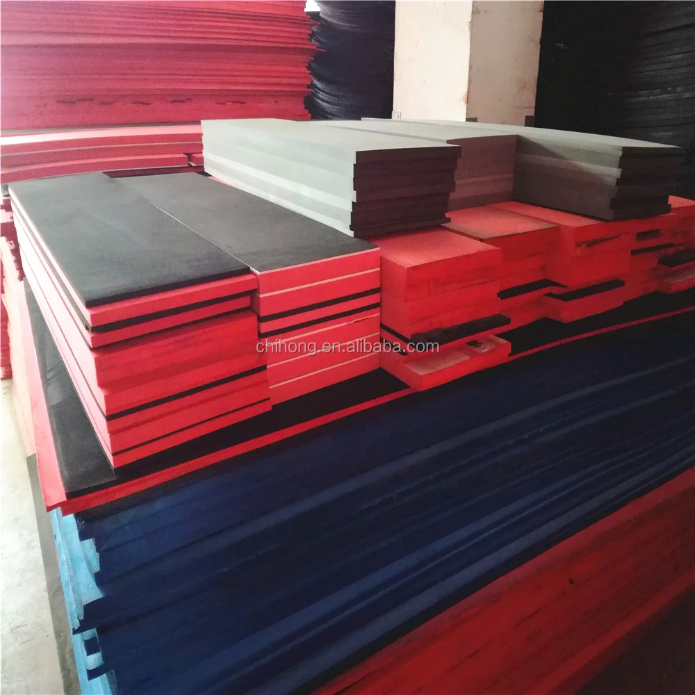 Heat welded or heat laminated foam sheet with material EVA foam or PE foam