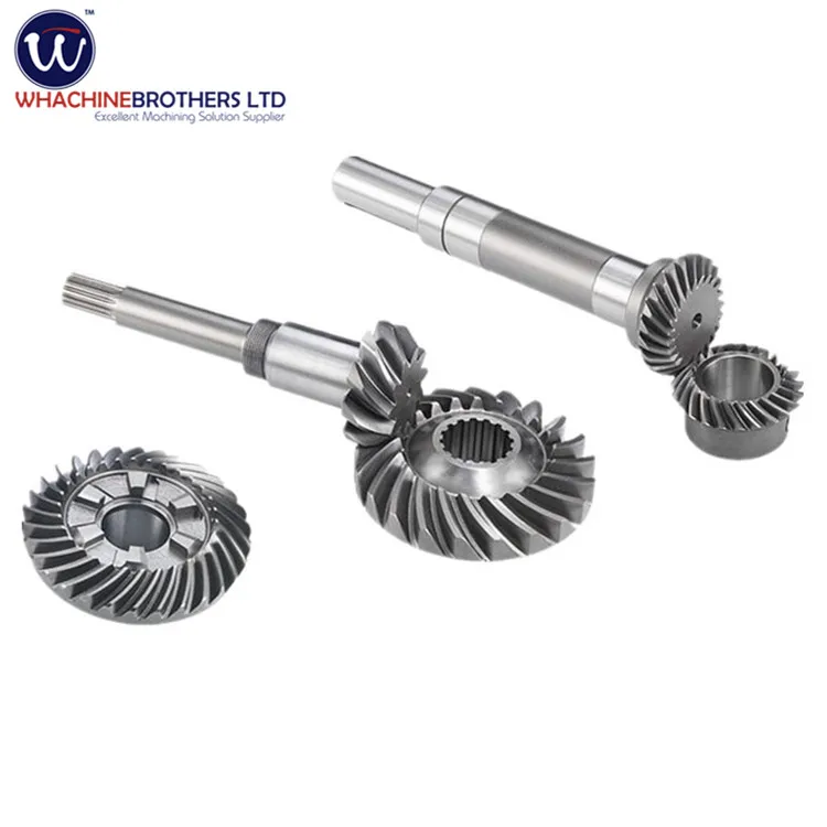 Customized lawn mower bevel gear made by whachinebrothers ltd.
