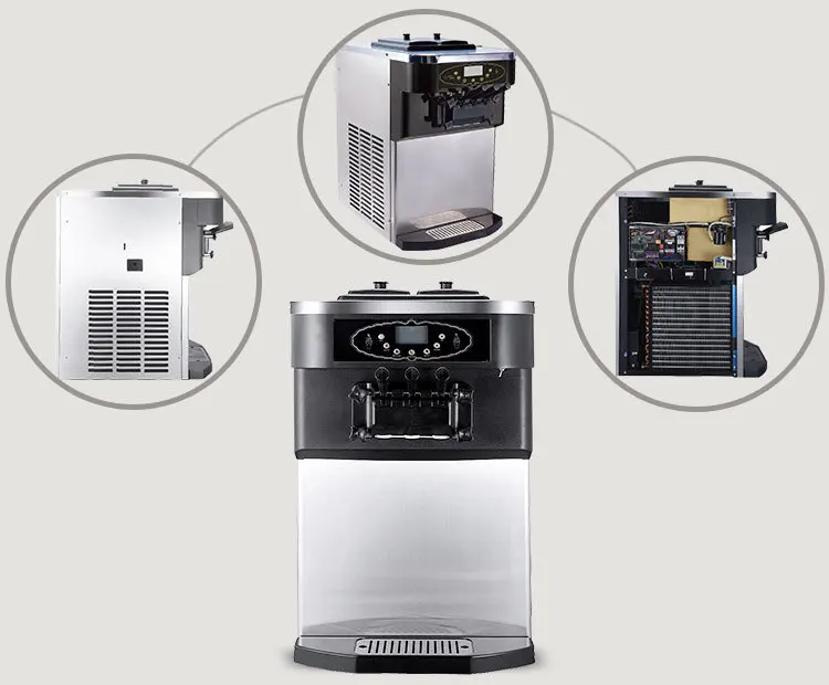 Pasmo S630C  home use traditional ice cream maker with compressor