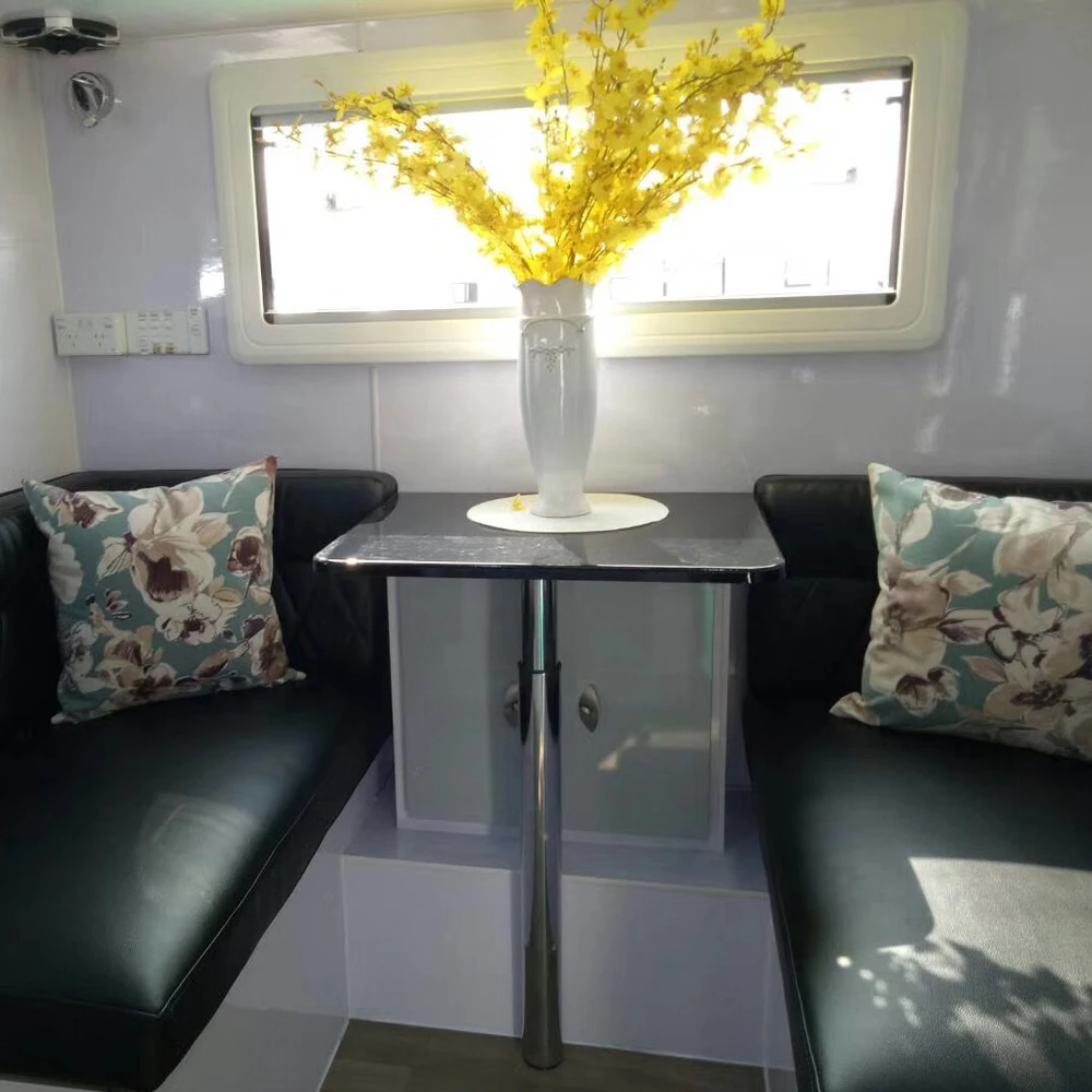 Heavy Duty Luxury Caravan Trailer for Family Traveling for Sales