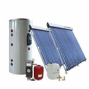 Cooper coil pressurized solar water heater