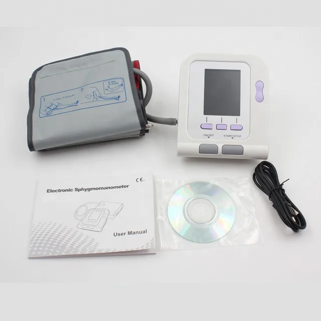Meditech Digital Electronic Color Display Veterinary Clinic Blood Pressure Monitor Electric Plastic Spo2 Ce Full Automatic
